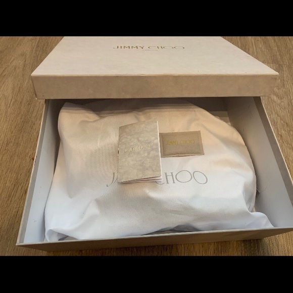 Authentic Jimmy Choo Ballet Lance Glitter Sandals - Picture 5 of 10